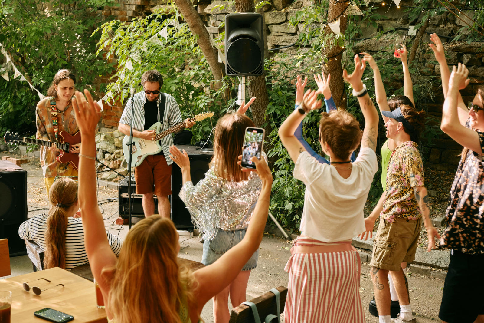 Party mit Live-Musik auf Mallorca